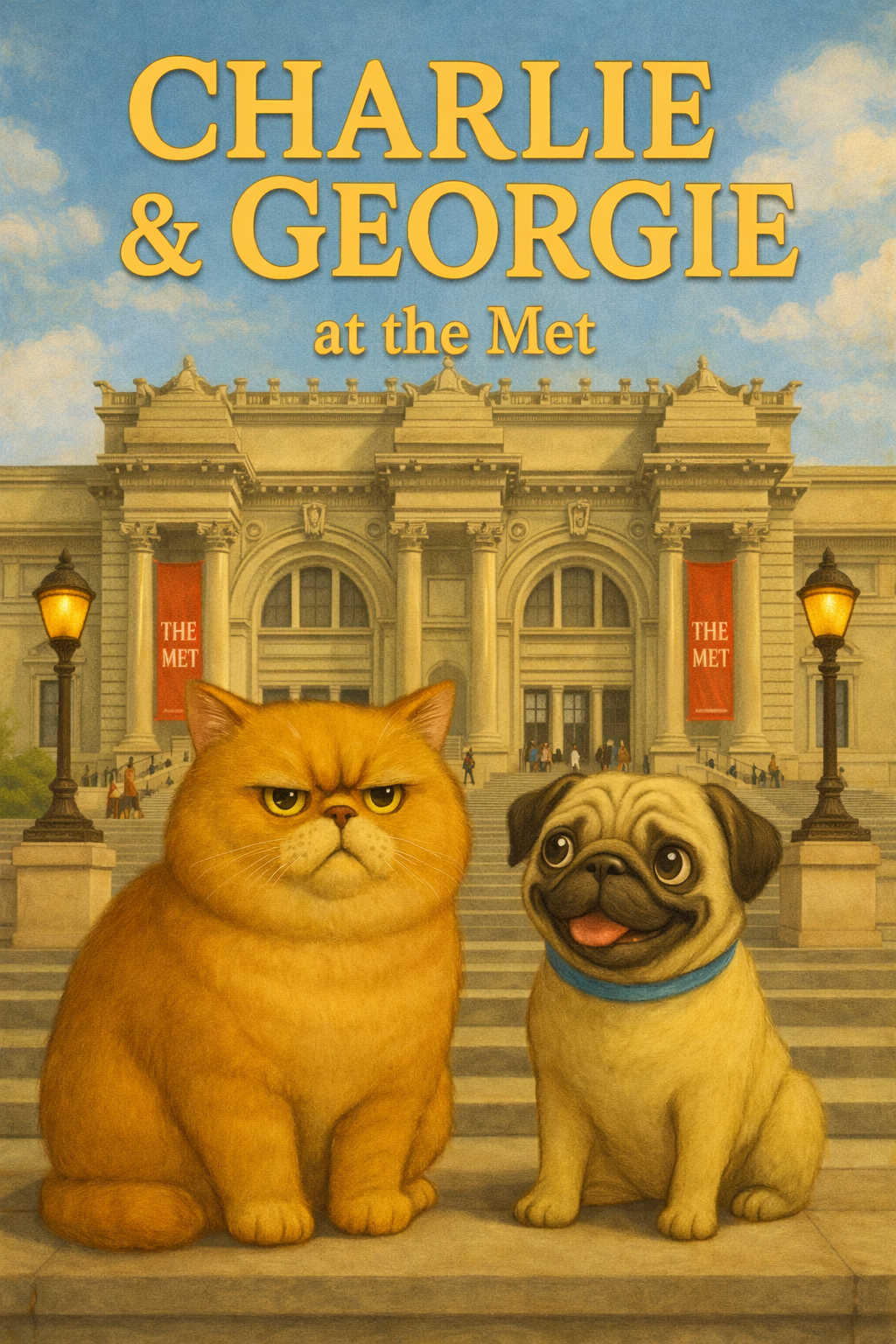 Charlie & Georgie at the Met