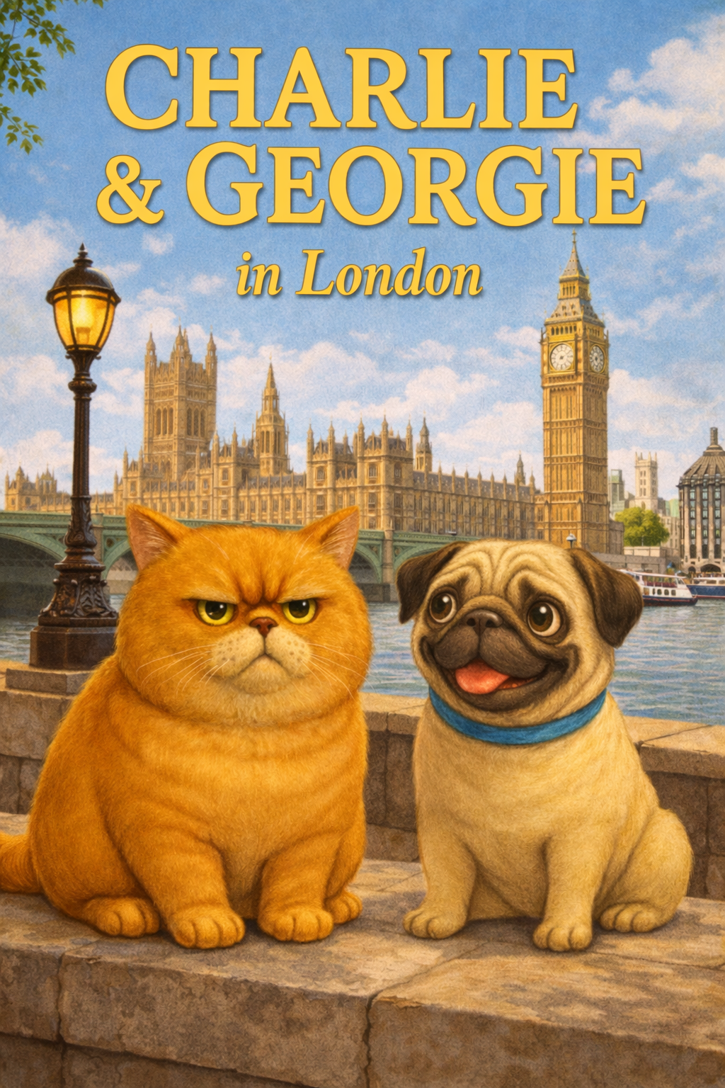 Charlie & Georgie in London