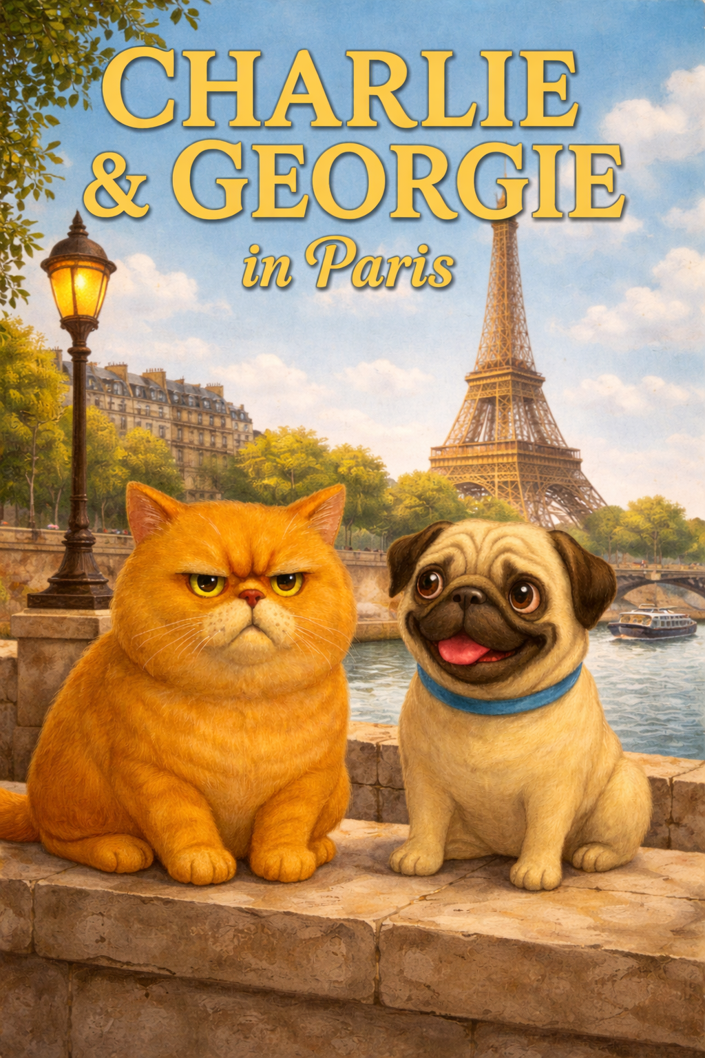 Charlie & Georgie in Paris