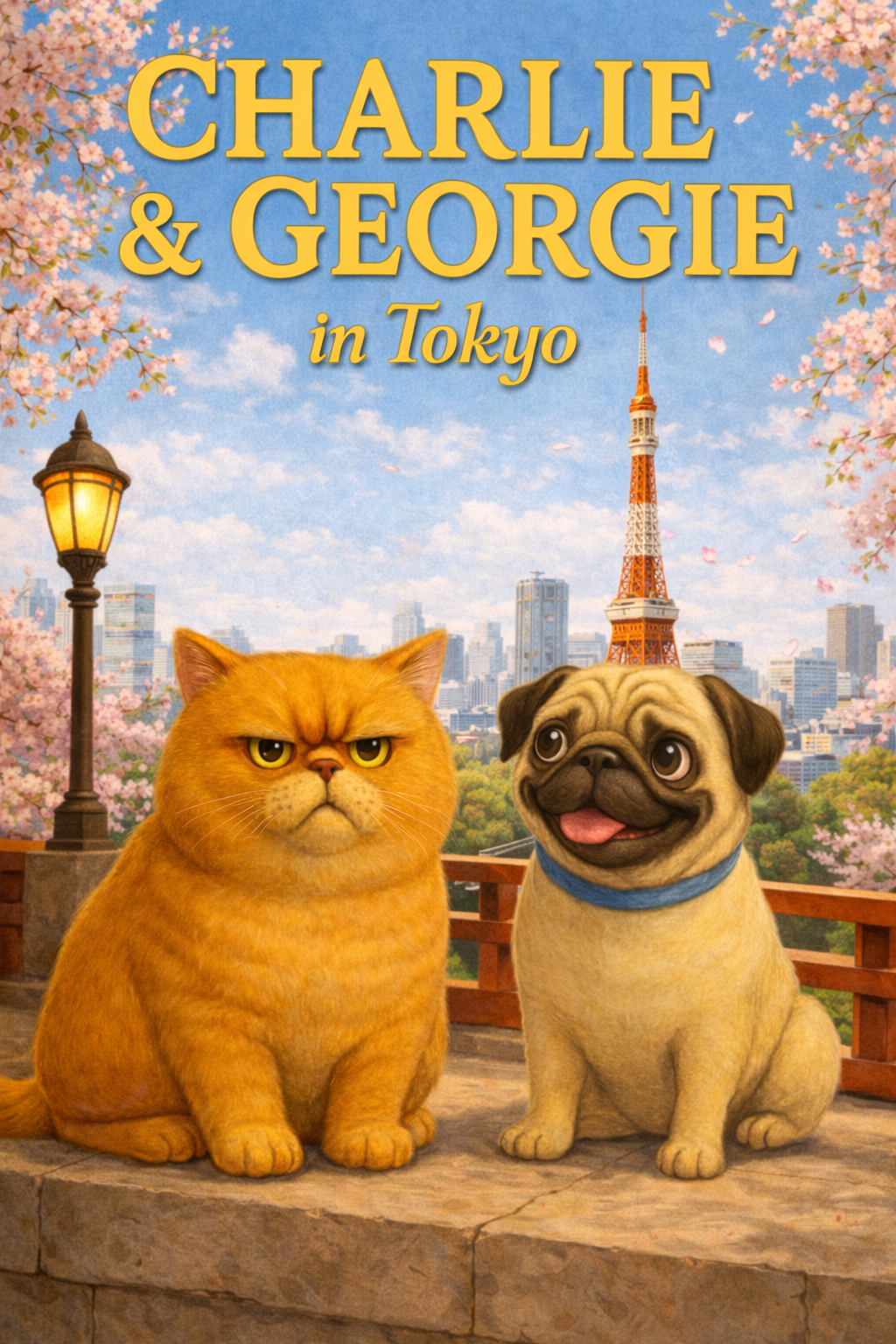 Charlie & Georgie in Tokyo