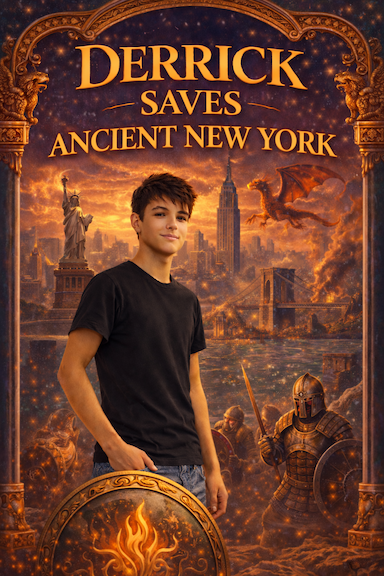 Derrick Saves Ancient Athens book cover 3
