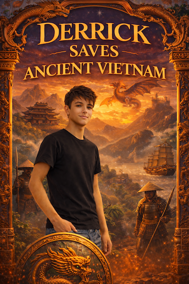 Derrick Saves Ancient Athens book cover 2