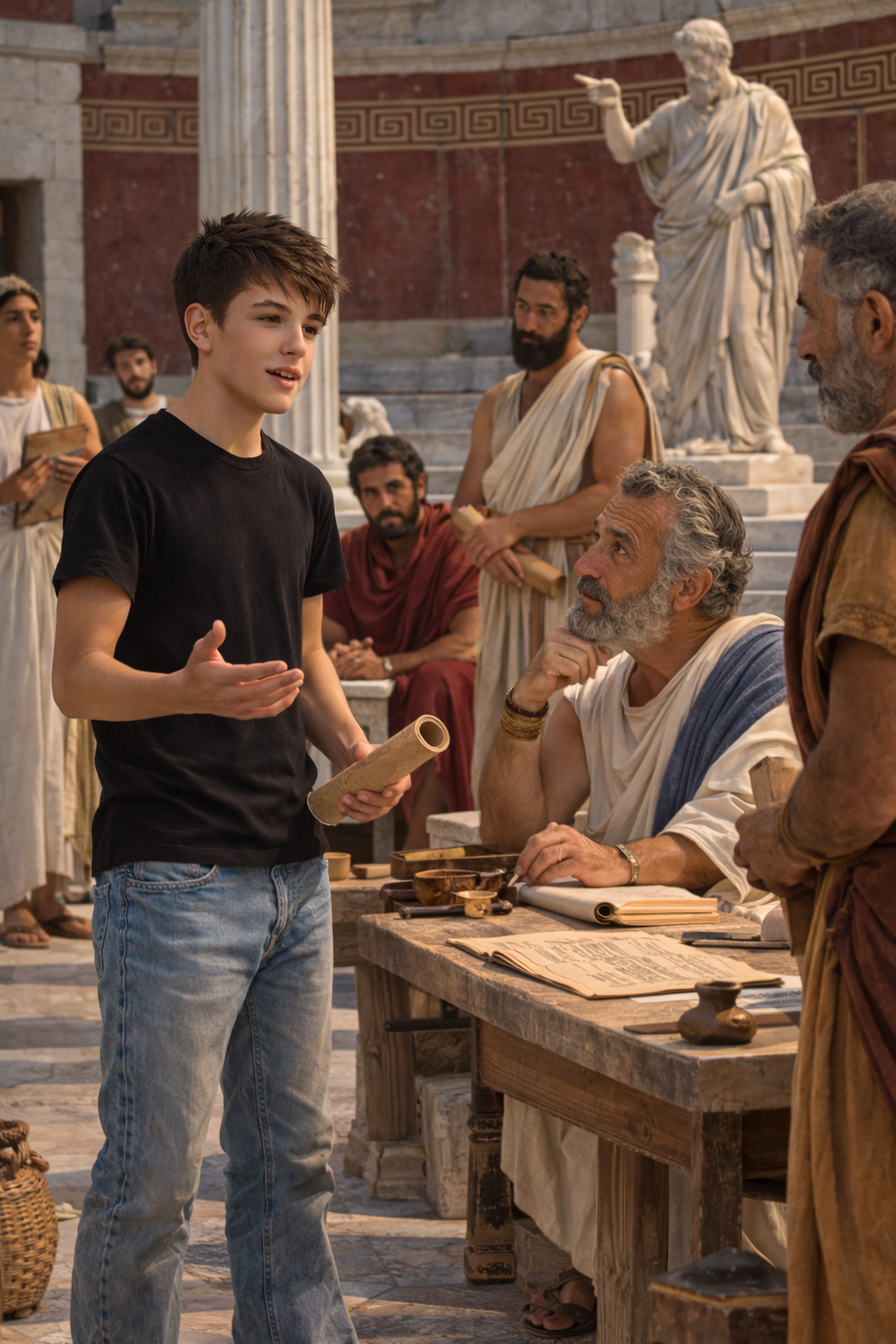 Derrick Saves Ancient Athens