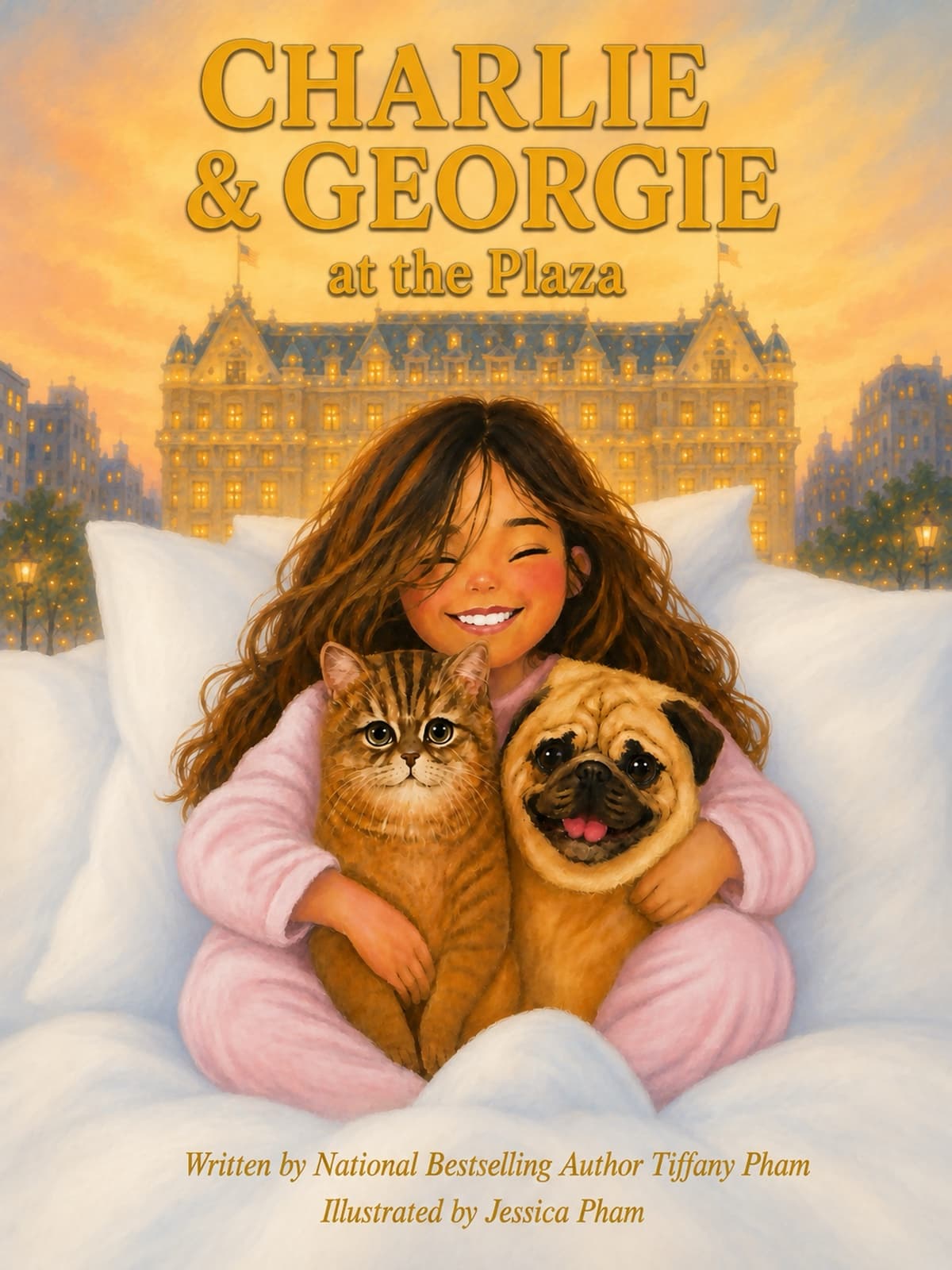 Charlie & Georgie at the Plaza